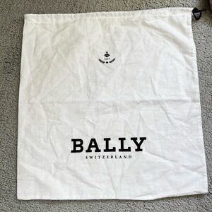 Bally Cream Dust Bag with Brown Logo